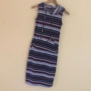 Cute Hooded Sleeveless Dress